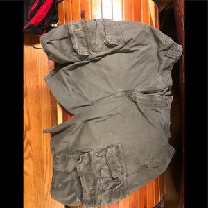 Lee dungaree cargo shorts size 34